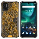 Funda Gel Transparente para Umidigi Bison diseño Hojas Dibujos