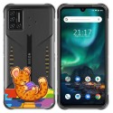 Funda Gel Transparente para Umidigi Bison diseño Leopardo Dibujos