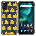 Funda Gel Transparente para Umidigi Bison diseño Pato Dibujos