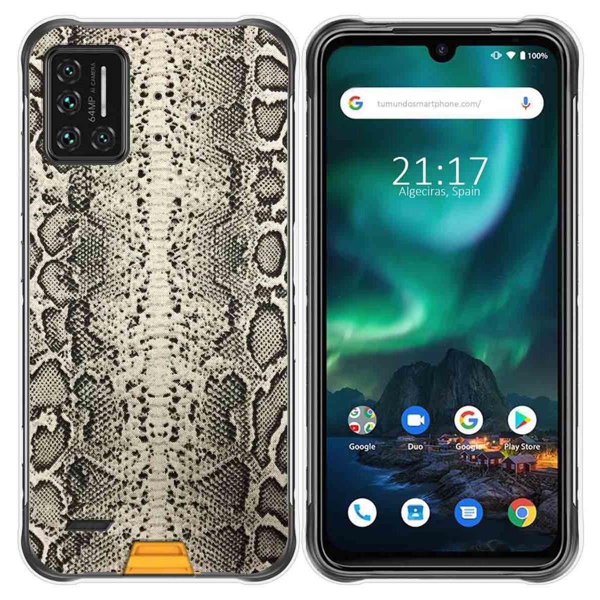 Funda Gel Tpu para Umidigi Bison diseño Animal 01 Dibujos
