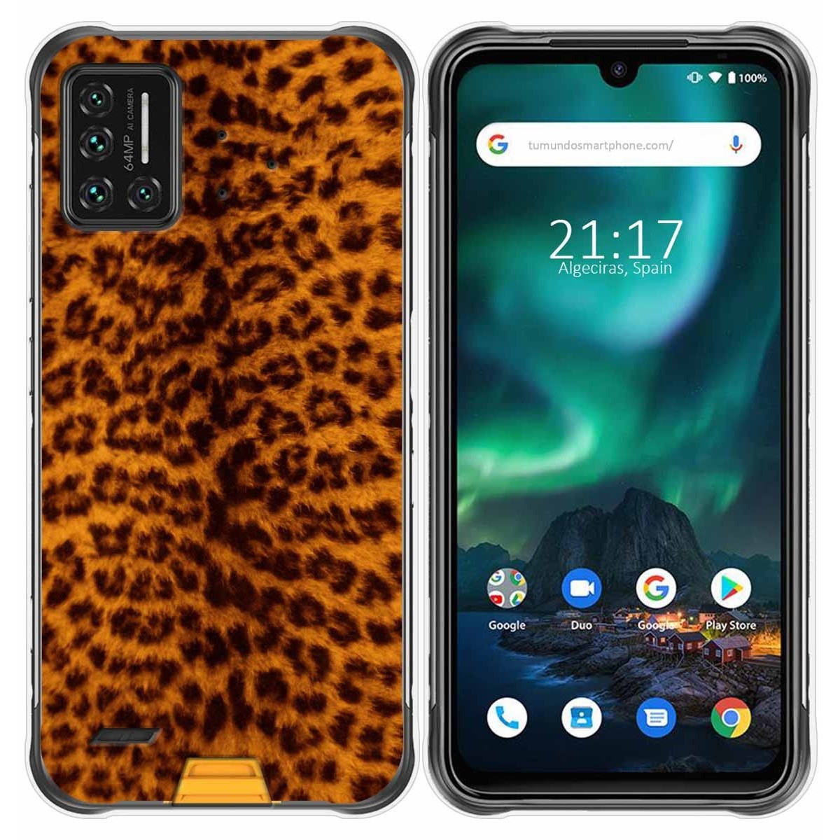 Funda Gel Tpu para Umidigi Bison diseño Animal 03 Dibujos