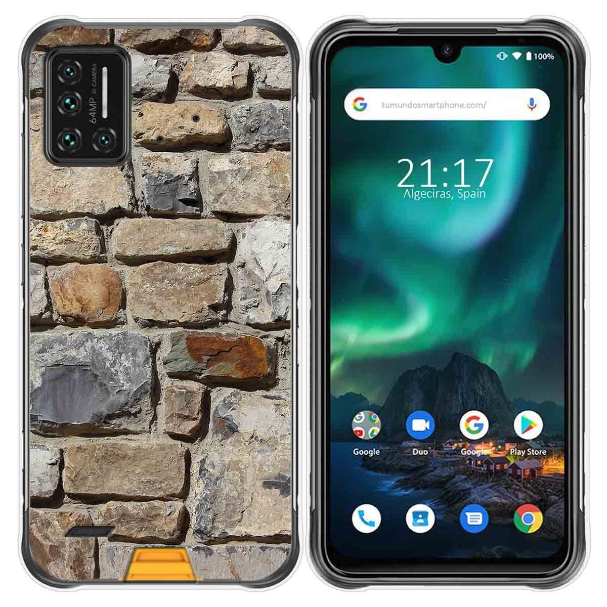 Funda Gel Tpu para Umidigi Bison diseño Ladrillo 03 Dibujos