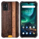 Funda Gel Tpu para Umidigi Bison diseño Madera 05 Dibujos