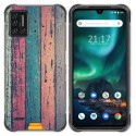 Funda Gel Tpu para Umidigi Bison diseño Madera 10 Dibujos
