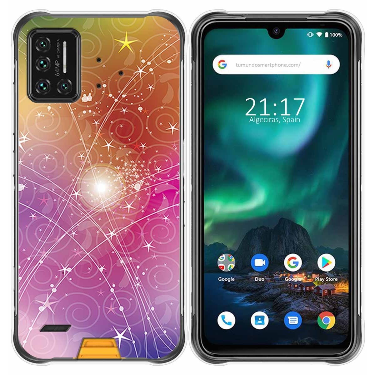 Funda Gel Tpu para Umidigi Bison diseño Abstracto Dibujos