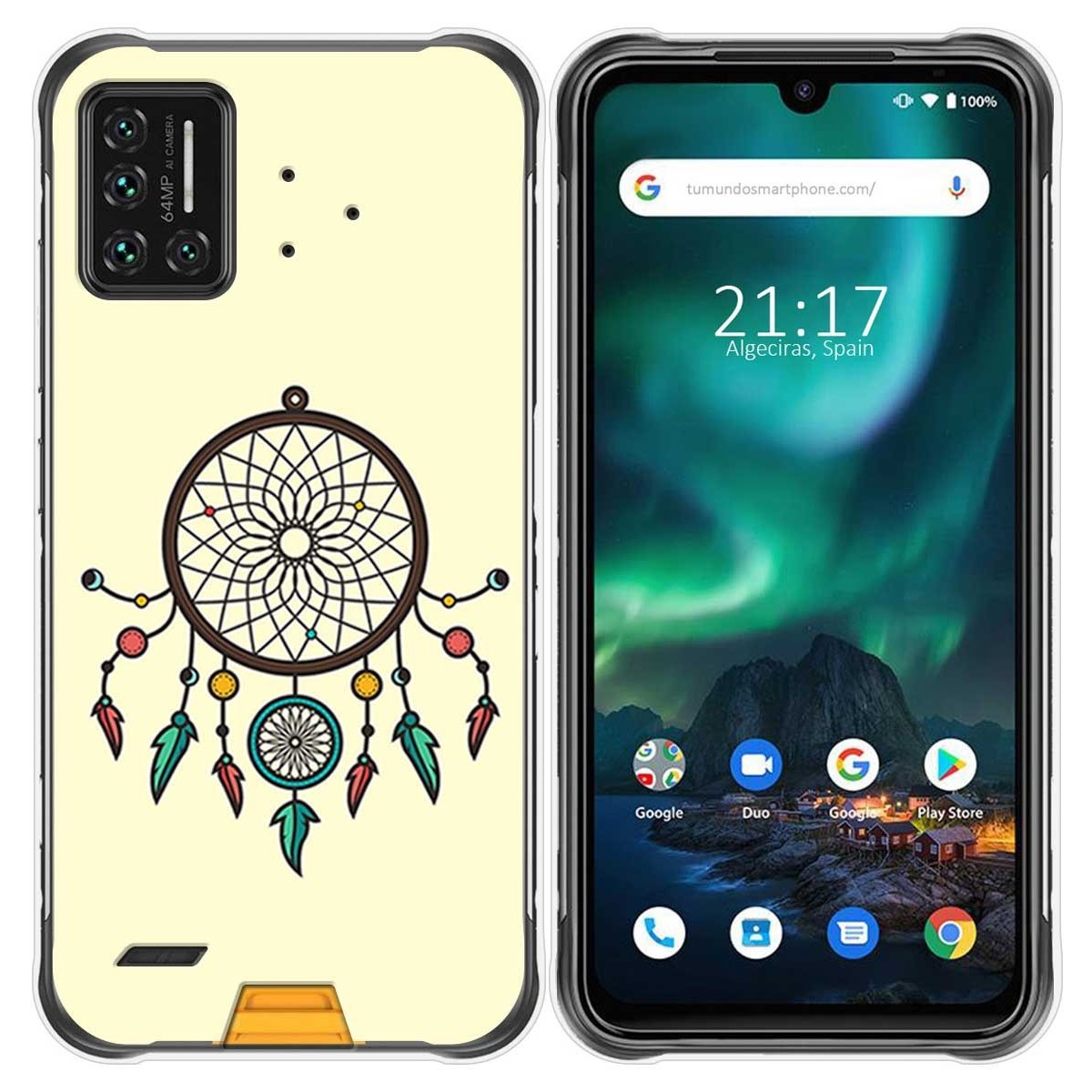 Funda Gel Tpu para Umidigi Bison diseño Atrapasueños Dibujos