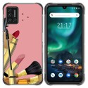 Funda Gel Tpu para Umidigi Bison diseño Brochas Dibujos