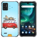 Funda Gel Tpu para Umidigi Bison diseño Furgoneta Dibujos