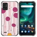 Funda Gel Tpu para Umidigi Bison diseño Flores Vintage Dibujos