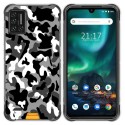 Funda Gel Tpu para Umidigi Bison diseño Snow Camuflaje Dibujos