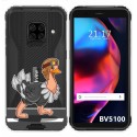 Funda Gel Transparente para Blackview BV5100 / BV5100 Pro diseño Avestruz Dibujos