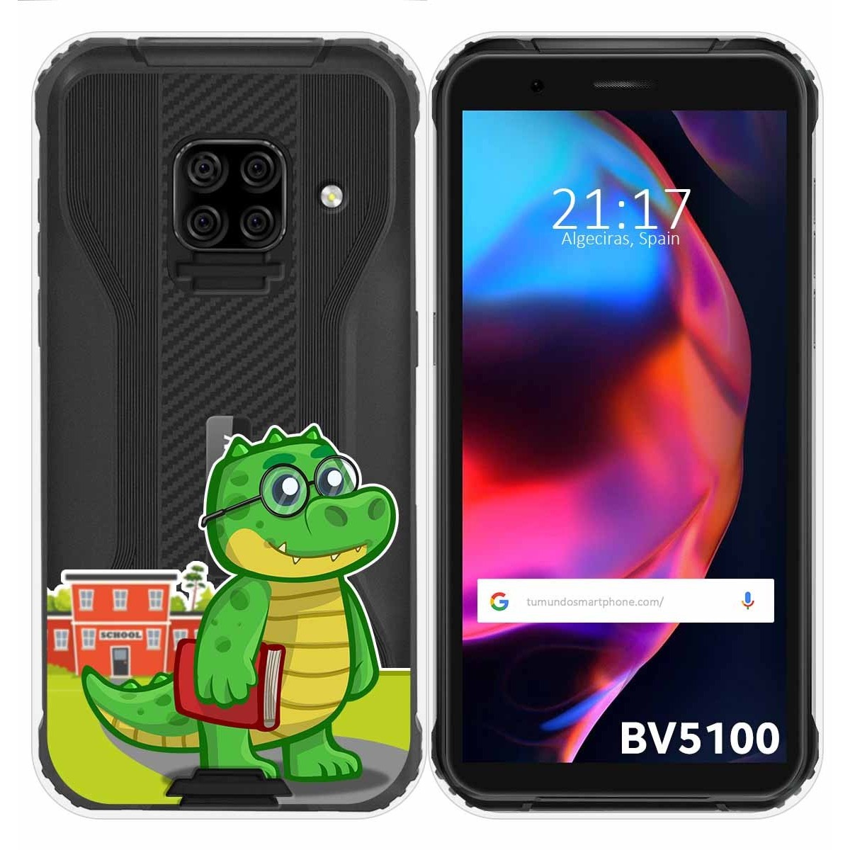 Funda Gel Transparente para Blackview BV5100 / BV5100 Pro diseño Coco Dibujos