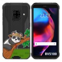 Funda Gel Transparente para Blackview BV5100 / BV5100 Pro diseño Panda Dibujos