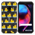 Funda Gel Transparente para Blackview BV5100 / BV5100 Pro diseño Pato Dibujos