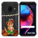 Funda Gel Transparente para Blackview BV5100 / BV5100 Pro diseño Suricata Dibujos