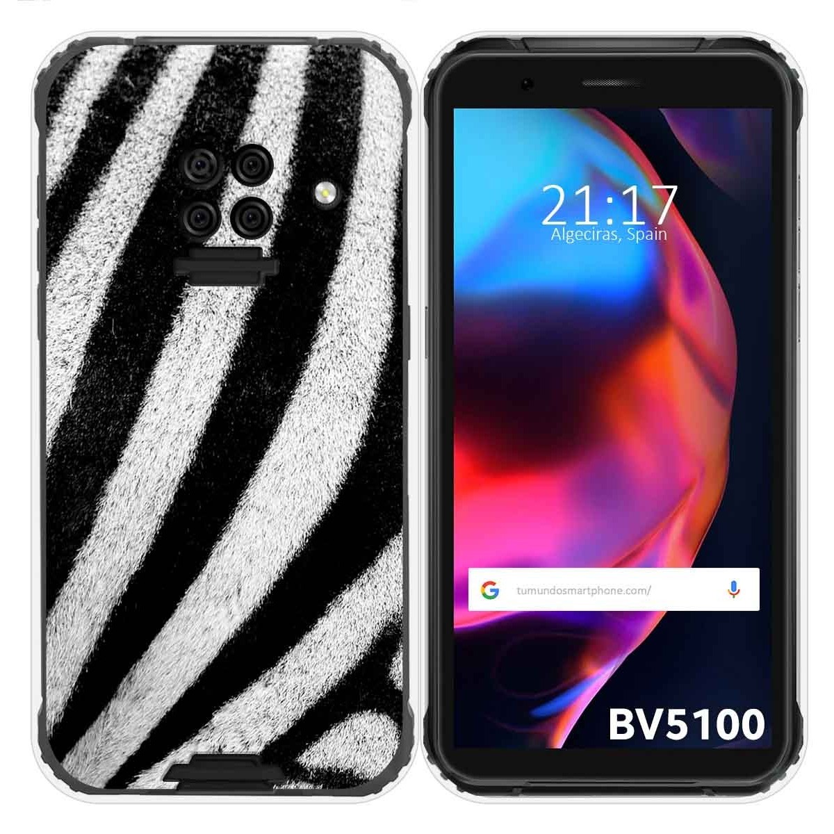 Funda Gel Tpu para Blackview BV5100 / BV5100 Pro diseño Animal 02 Dibujos