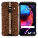 Funda Gel Tpu para Blackview BV5100 / BV5100 Pro diseño Cuero 01 Dibujos