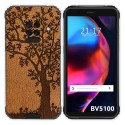 Funda Gel Tpu para Blackview BV5100 / BV5100 Pro diseño Cuero 03 Dibujos