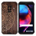 Funda Gel Tpu para Blackview BV5100 / BV5100 Pro diseño Madera 06 Dibujos