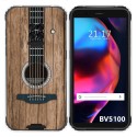 Funda Gel Tpu para Blackview BV5100 / BV5100 Pro diseño Madera 11 Dibujos