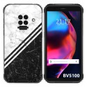 Funda Gel Tpu para Blackview BV5100 / BV5100 Pro diseño Mármol 01 Dibujos