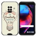 Funda Gel Tpu para Blackview BV5100 / BV5100 Pro diseño Creativity Dibujos