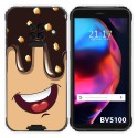 Funda Gel Tpu para Blackview BV5100 / BV5100 Pro diseño Helado Chocolate Dibujos