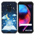 Funda Gel Tpu para Blackview BV5100 / BV5100 Pro diseño Libro Cuentos Dibujos