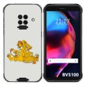 Funda Gel Tpu para Blackview BV5100 / BV5100 Pro diseño Leones Dibujos