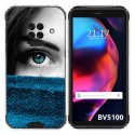 Funda Gel Tpu para Blackview BV5100 / BV5100 Pro diseño Ojo Dibujos