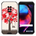 Funda Gel Tpu para Blackview BV5100 / BV5100 Pro diseño Pajaritos Dibujos