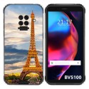 Funda Gel Tpu para Blackview BV5100 / BV5100 Pro diseño Paris Dibujos