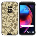 Funda Gel Tpu para Blackview BV5100 / BV5100 Pro diseño Sand Camuflaje Dibujos