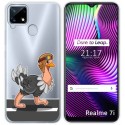 Funda Gel Transparente para Realme 7i / Narzo 30A diseño Avestruz Dibujos