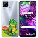 Funda Gel Transparente para Realme 7i / Narzo 30A diseño Coco Dibujos