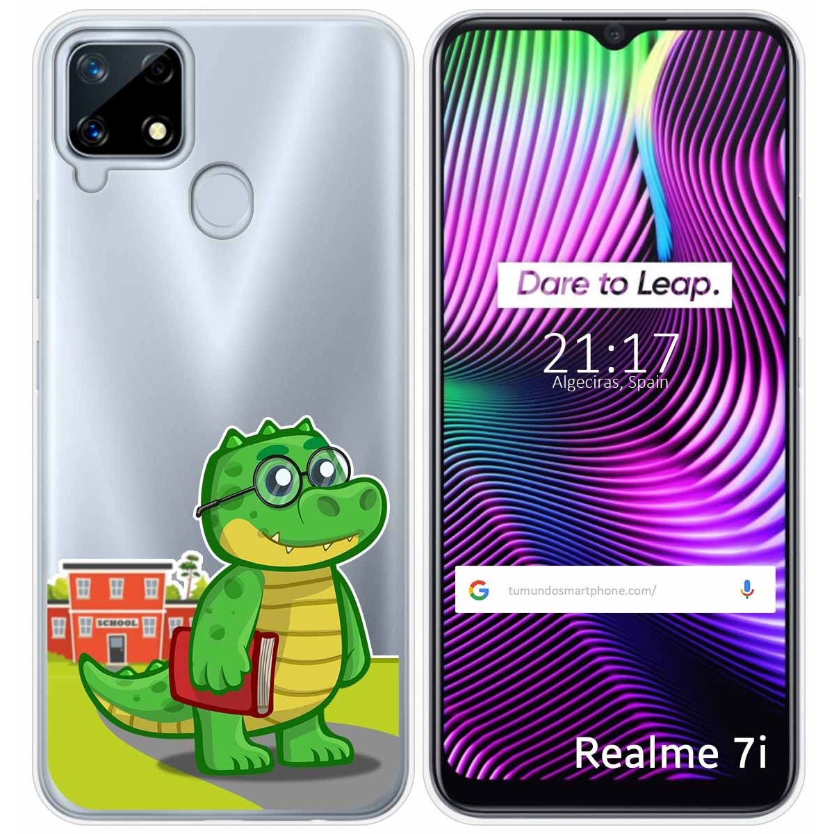 Funda Gel Transparente para Realme 7i / Narzo 30A diseño Coco Dibujos