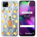 Funda Gel Transparente para Realme 7i / Narzo 30A diseño Piña Dibujos