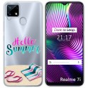 Funda Gel Transparente para Realme 7i / Narzo 30A diseño Summer Dibujos