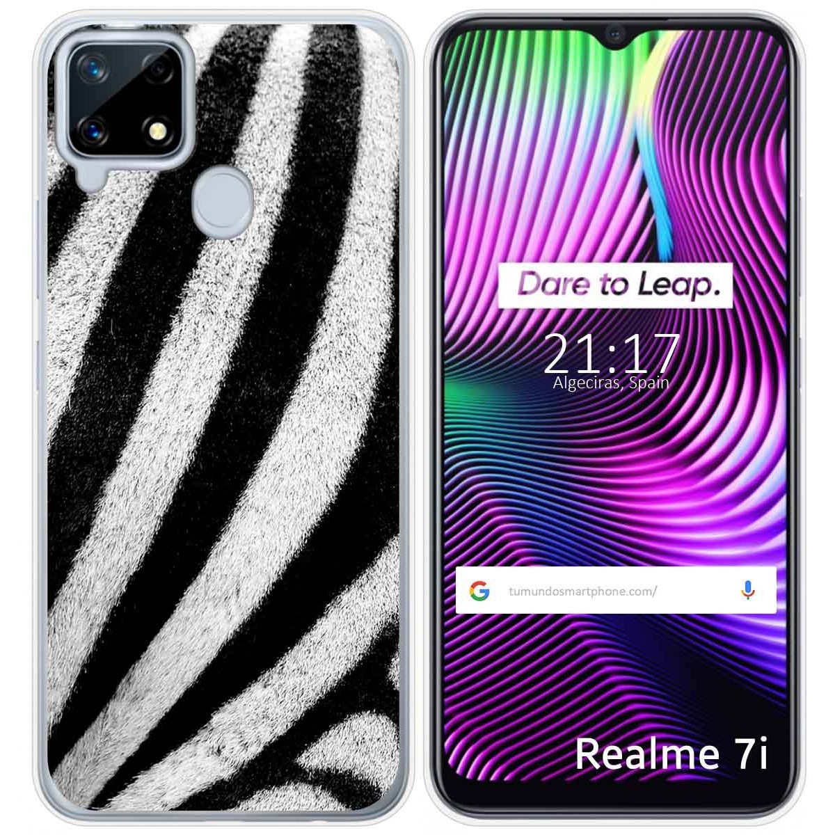 Funda Gel Tpu para Realme 7i / Narzo 30A diseño Animal 02 Dibujos