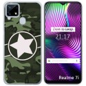 Funda Gel Tpu para Realme 7i / Narzo 30A diseño Camuflaje 01 Dibujos