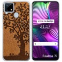 Funda Gel Tpu para Realme 7i / Narzo 30A diseño Cuero 03 Dibujos