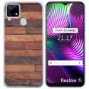 Funda Gel Tpu para Realme 7i / Narzo 30A diseño Madera 03 Dibujos