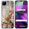 Funda Gel Tpu para Realme 7i / Narzo 30A diseño Madera 08 Dibujos