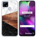 Funda Gel Tpu para Realme 7i / Narzo 30A diseño Mármol 11 Dibujos
