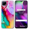 Funda Gel Tpu para Realme 7i / Narzo 30A diseño Mármol 15 Dibujos