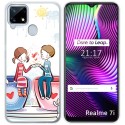 Funda Gel Tpu para Realme 7i / Narzo 30A diseño Café Dibujos