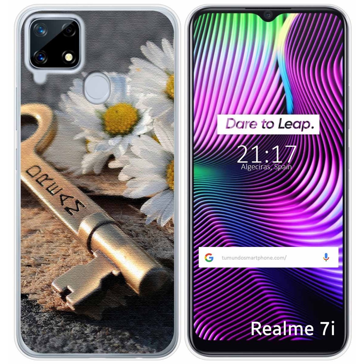 Funda Gel Tpu para Realme 7i / Narzo 30A diseño Dream Dibujos