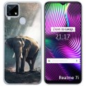 Funda Gel Tpu para Realme 7i / Narzo 30A diseño Elefante Dibujos