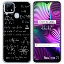 Funda Gel Tpu para Realme 7i / Narzo 30A diseño Formulas Dibujos