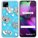 Funda Gel Tpu para Realme 7i / Narzo 30A diseño Mariposas Dibujos